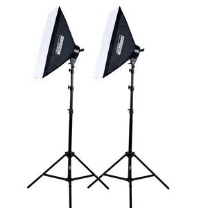 Fovitec 4-Light  Fluorescent Studio Lighting Kit